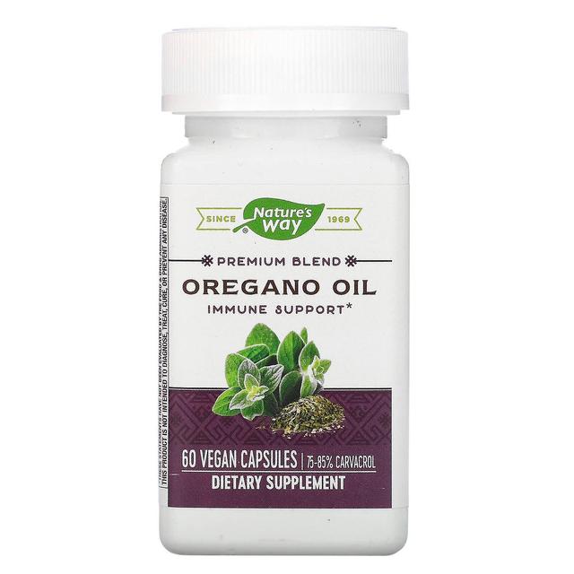 Nature's Way, Óleo de Orégano, 60 Cápsulas Veganas on Productcaster.