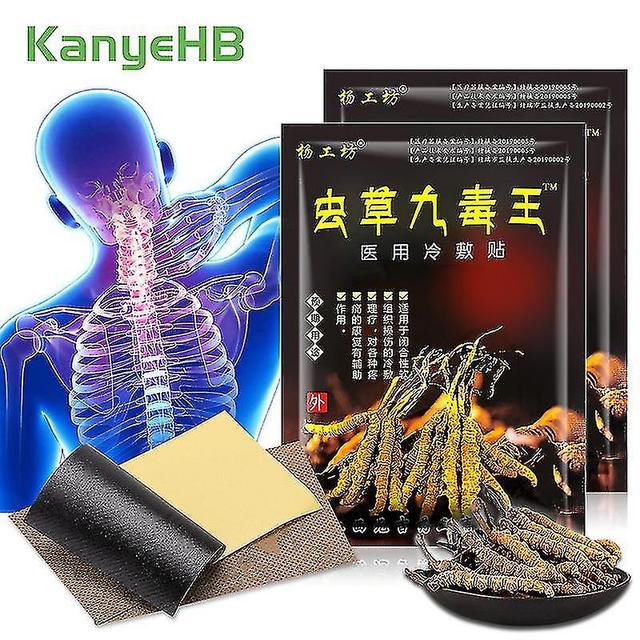 16pcs=2bags Chinese Herbal Plaster Treat Joint & Muscle Neuropathic Pain Spr on Productcaster.