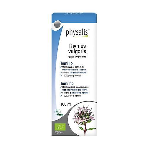 Physalis Orgaaninen timjamiuute 100 ml eteeristä öljyä on Productcaster.