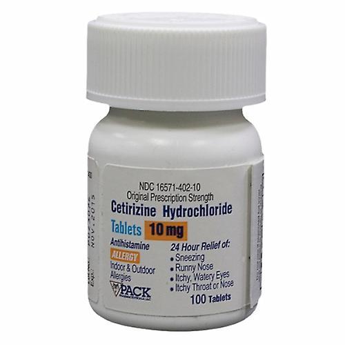 Zyrtec Cetirizine,10mg,100 Tabs (Pack of 6) on Productcaster.