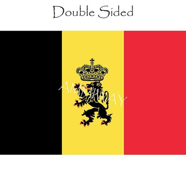 Ederfun Belgia Menandatangani Bendera Dan Spanduk Angkatan Udara Belgia Bendera Kustom Dicetak Poliester Satu Atau Dua Sisi Double Sided12 192 x 288cm on Productcaster.