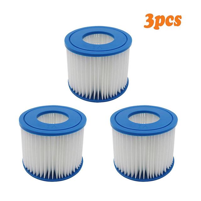 Replacement Swimming Pool Filter Fit For Flowclear Size Vi Filter Cartridge Lay-z-spa - Miami Vegas Palm Springs Paris 3 PCS on Productcaster.