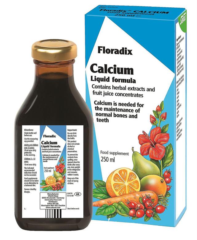 Floradix - Calcium Liquid Formula - 250ml on Productcaster.