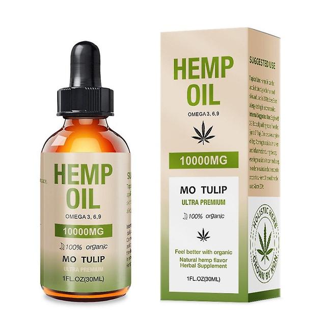 Hemp Seed Oil 100% Organic Relief And Relax Support 10,000mg on Productcaster.