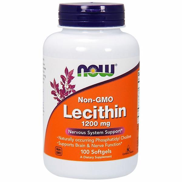 Now Foods Lécithine, 1200 mg, 100 Sgels (Paquet de 4) on Productcaster.