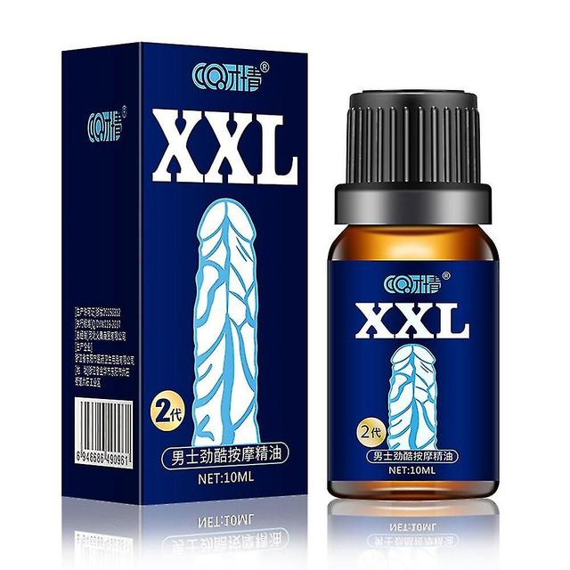 10ml Man Body Enhance Growth Essential Oil Liquid - Promote Blood Circulation, Enlargement Massage, Thicken, Xxl Size Health Body Enlarge Oil on Productcaster.