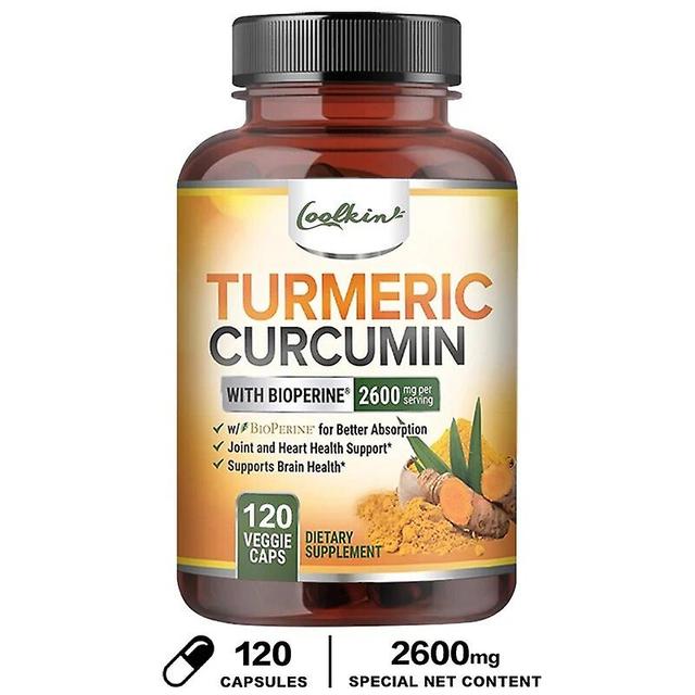 Vorallme Turmeric Curcumin 95% 2600 Mg With Piperonine Black Pepper Extract 120 Capsules on Productcaster.