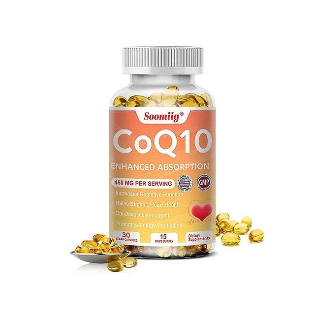 Sofirn Soomig Koenzym Q10 Suplement Aktywny Przeciwutleniacz Energia Zdrowie Wsparcie Odporności 120 Kapsułek BEZ GMO 30 count-1 bottle on Productcaster.