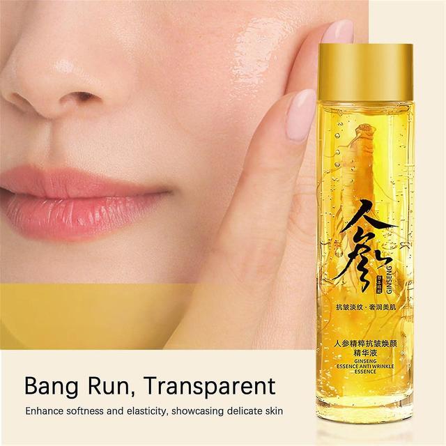 Ginseng Antirrugas Essence Toner, 120ml Ginseng Extrato Líquido, Ginseng Gold Polypeptide Anti-aging Essence 2pcs on Productcaster.