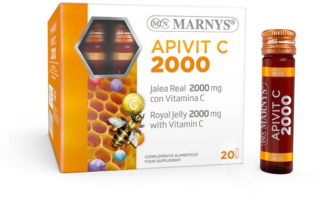 Marny's Marnys Apivit C 20 injekčné liekovky x 2000 mg on Productcaster.