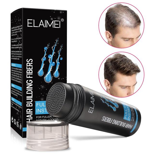 Yizhilaiqian Elaimei Hair Growth Fiber Powder Redressing Spray Hair Powder Instant Redressing Thick And Rapid Growth Elaimei Light Brown on Productcaster.