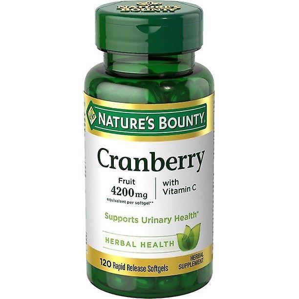 Natures Bounty Nature's bounty cranberry pills, softgels, 4200 mg, 120 ct on Productcaster.