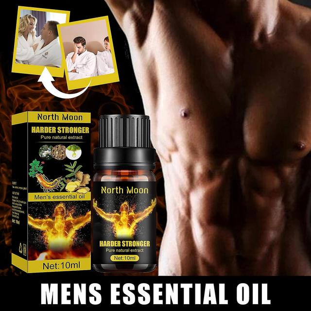 North Moon Men's Massage Oil Topical Oil Energizing & Stamina Building Massage Care on Productcaster.