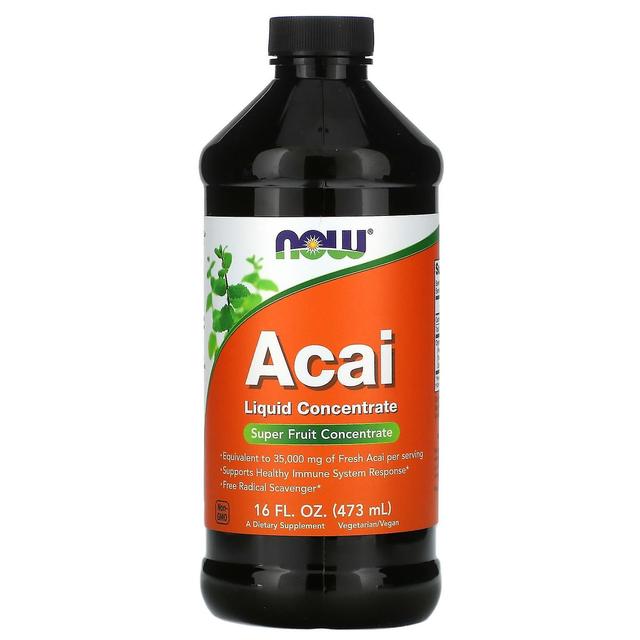 NOW Foods, Acai Liquid Concentrate, 16 fl oz (473 ml) on Productcaster.