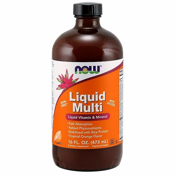 NOW Foods Agora Foods Liquid Multi, 16 OZ (Pack of 4) on Productcaster.