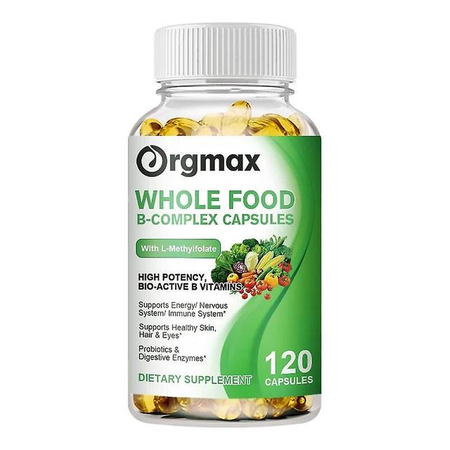 Visgaler Orgmax Multivitamin B Kapseln Vitamin B1 B6 B12 unterstützt Energie Immun Haar Auge Haut Schönheit Gesundheit Probiotika Verdauungsenzyme ... on Productcaster.