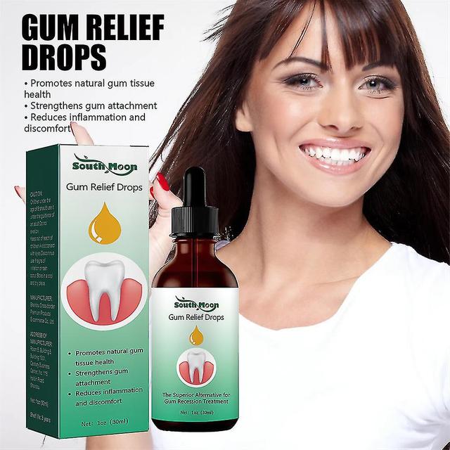 1-3pcs Gum Regrowth Drops, Natural Gum Restore Liquid Mouthwash, Gum Therapy Gel Receding Gum Repair Treatment New on Productcaster.