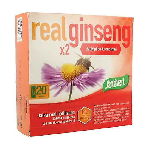 Santiveri Realginseng Jelly 20 vials on Productcaster.