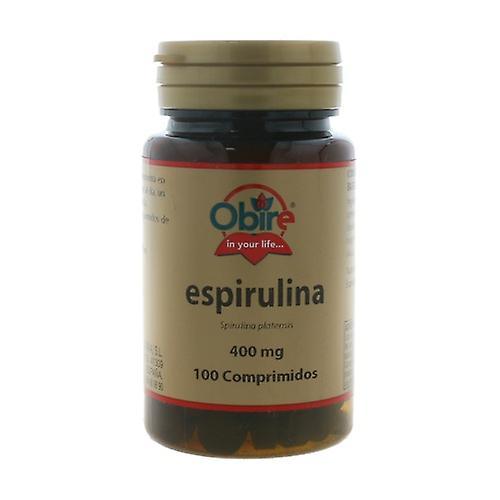 obire Spirulina 100 tablets of 400mg on Productcaster.