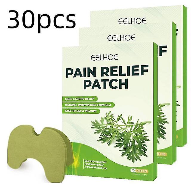 30pcs Wormwood Knee Pain Relief Patches Herbal Extract Joint Moxibustion Sticker Arthritis Rheumatoid Body Health Care Plaster -aqwg on Productcaster.