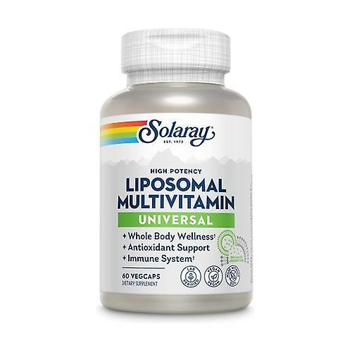 Solaray Universal Multivitamin Liposomal 60 vegetable capsules on Productcaster.