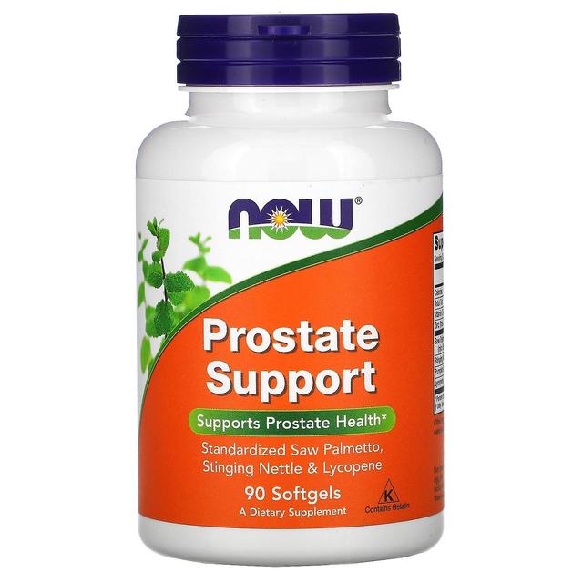 NOW Foods NU livsmedel, prostata stöd, 90 softgels on Productcaster.