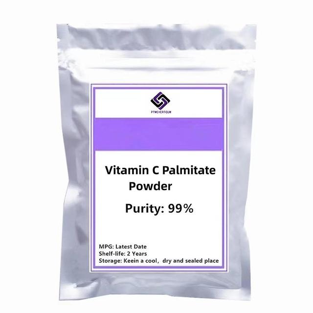 Huamade Hot Sell Vitamin C Palmitate Pulver, Kosmetisk rå, Hudblekning, fördröja åldrandet Smooth 500g on Productcaster.