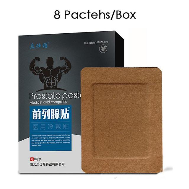 Qian Sundhed Mand Prostata Navle Patch Naturlige urter Gips Prostatitis Prostata Behandling Patches Urologisk plaster 8 Patches on Productcaster.