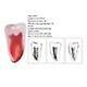 Easyget 12 Size 1:1 Dental Rct Endo Training Teeth Model 3d Curved Root Teeth Model Lower Molar C-1PC on Productcaster.