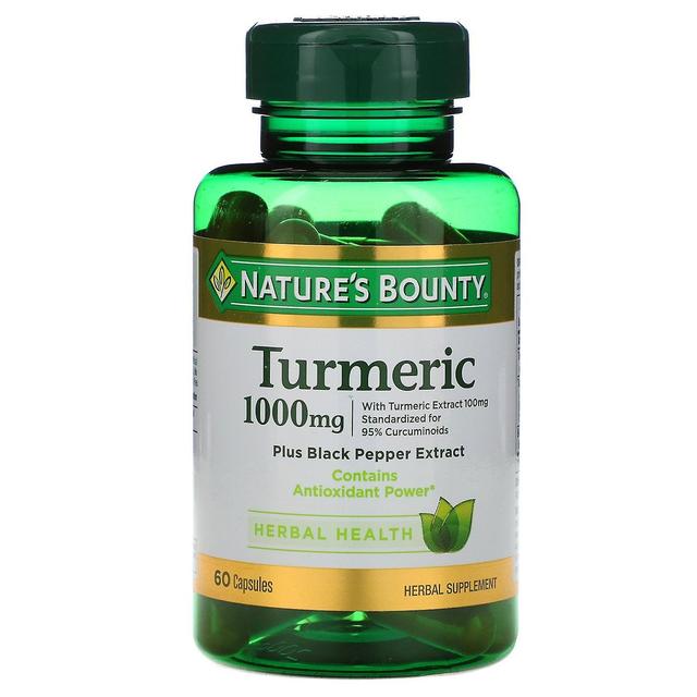 Natures Bounty Naturens Bounty, Gurkemeje, 1,000 mg, 60 Kapsler on Productcaster.