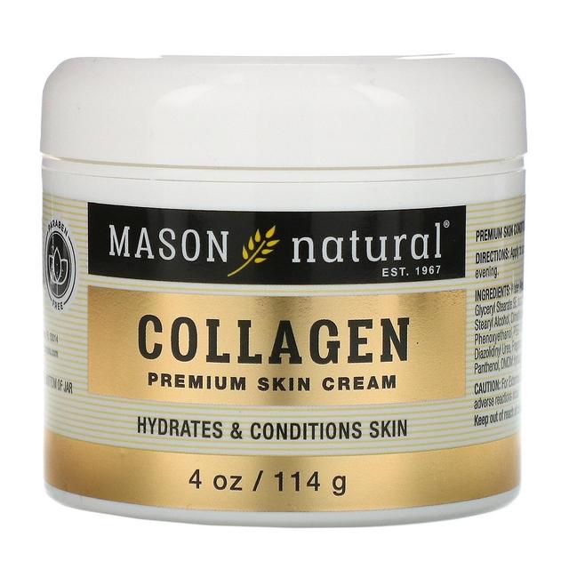 Mason Natural, Collagen Premium Skin Cream, Pear Scented, 4 oz (114 g) on Productcaster.