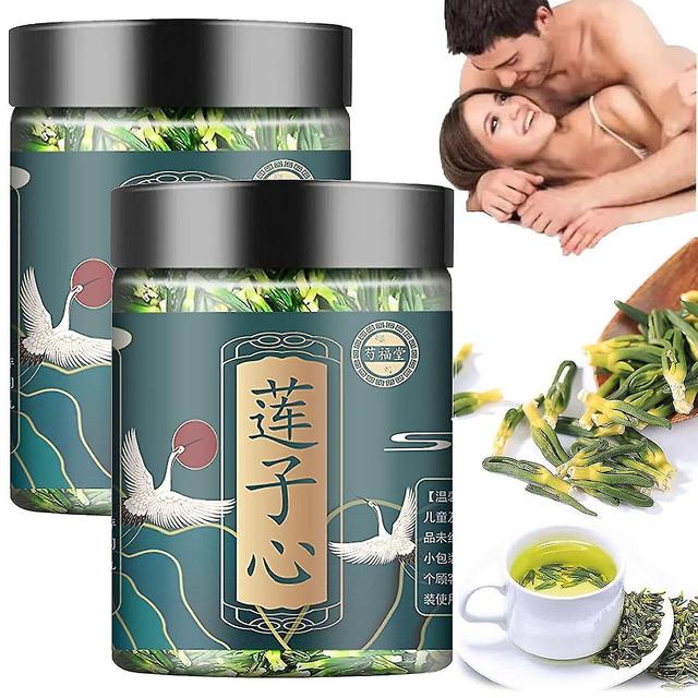 2pcs Lotus Seed Core Tea For Men, Mens Essentials Kidney Tea, Chinese Kidney Care Tea, Liver And Kidney Care Tea, Essential Chinese Herbal Tea For Men on Productcaster.