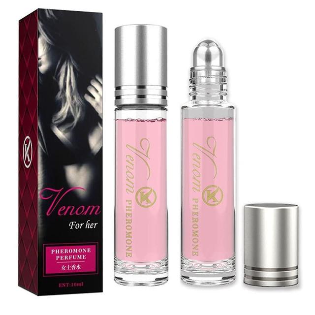 Women Pheromone Perfume - Long-lasting and Addictive Personal Roll-on Pheromone Perfume Oil Fragrance - Cologne for Women to Attract Men (Pack of 2) on Productcaster.