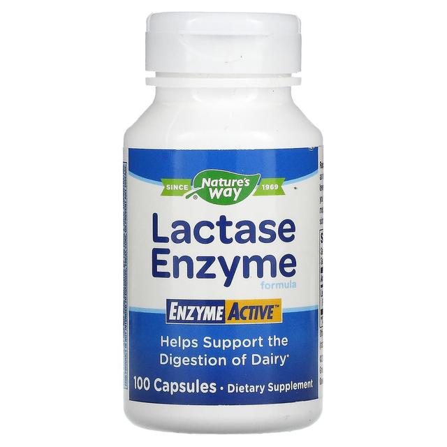 Nature's Way, Lactase Enzyme Formula, 100 Capsules on Productcaster.