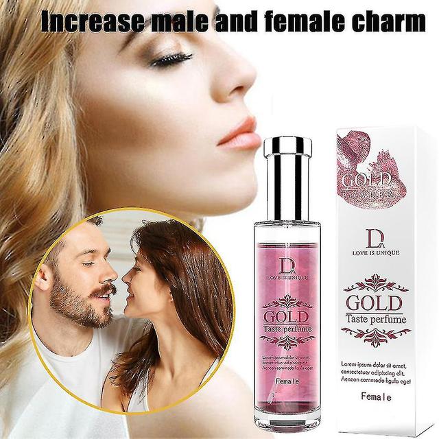 Cchee 29.5ml Body Flirting Perfume Sex Pheromone Gold Powder Perfume Spray For Women/men on Productcaster.