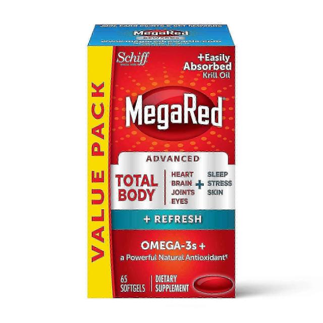 Megared geavanceerde total body refresh omega 3 visolie softgels, 65 ea on Productcaster.