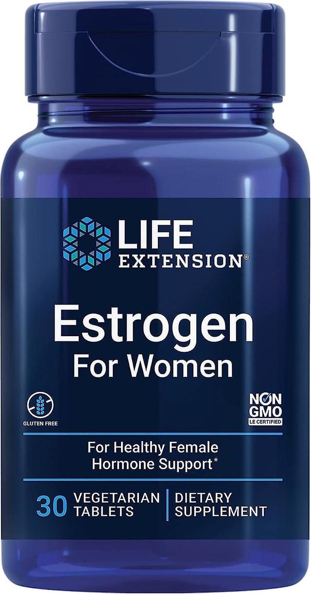 Life Extension Östrogen für Frauen 30 vegetarische Tabletten on Productcaster.