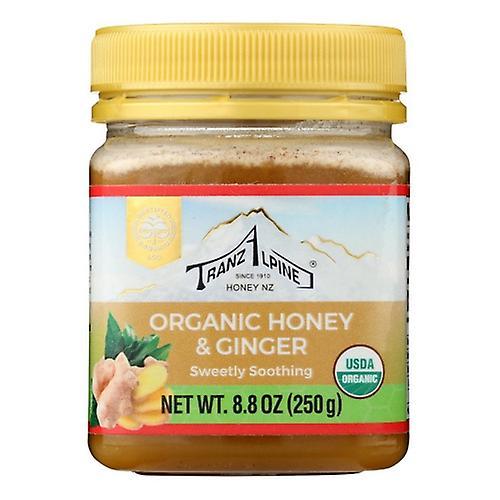 Tranzalpine Organic Honey with Ginger, 8.8 Oz (Pack of 1) on Productcaster.