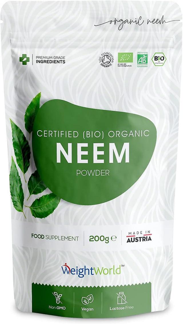 WeightWorld Organic Neem Leaves 200g Powder on Productcaster.