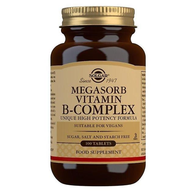 Solgar Megasorb vitamina B-Complex compresse 100 (12556047) on Productcaster.