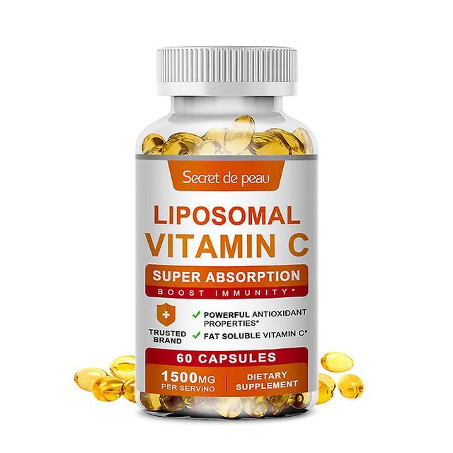 Jinzhaolai SDP Vitamine C Capsules Supplementen Antioxidant Ondersteuning Verlichtende Vlekken Pigmentatie Huid barsten & Mond Weer oplosser 60pcs on Productcaster.