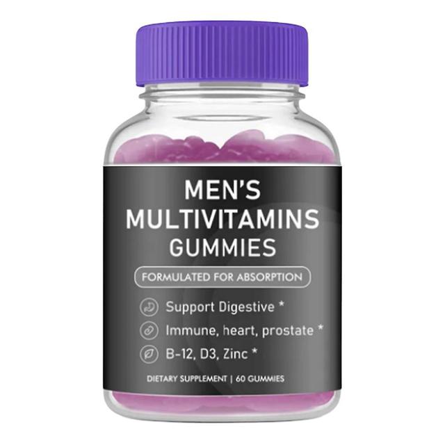 Vegánsky multivitamínový doplnok na podporu imunity s vitamínmi A, C, D3, E, B6, B12 na podporu energie Pánsky multivitamín 1pc on Productcaster.