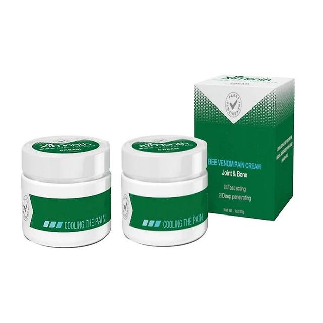 2stk Fælles smertelindring Glucosamin Bee Venom Udtræk Joint Care Cream on Productcaster.