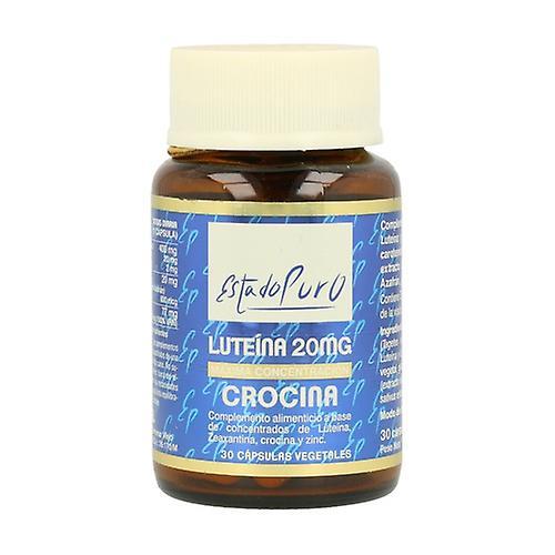 Estado Puro Lutein Crocine 30 vegetabilske kapsler af 597mg on Productcaster.