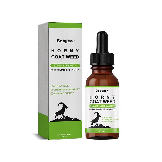 Googeer Horny Weed Drops Horny Goat Weed Supplement 30ml-2pcs-3pcs on Productcaster.