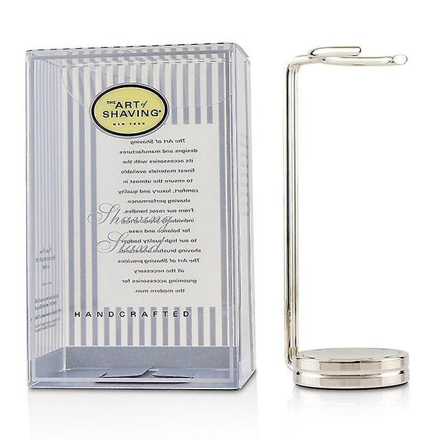 The Art of Shaving Compact shaving stand - nickel (for brush) - 1pc on Productcaster.