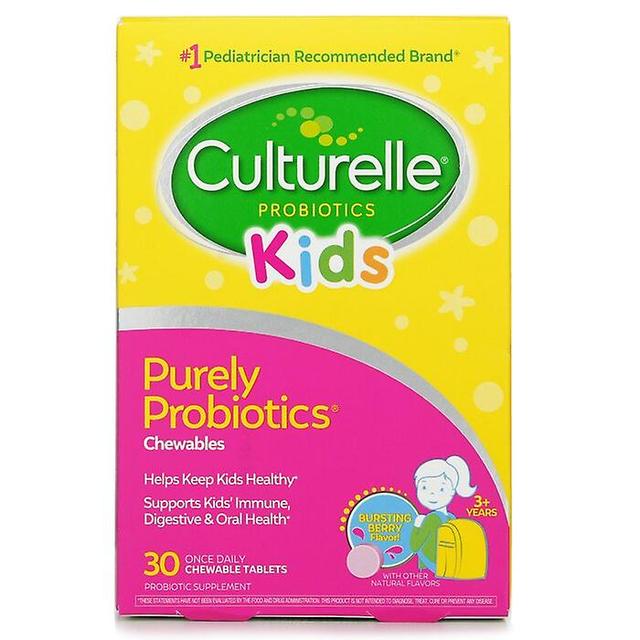 Culturelle Culturelle Kids Chewables Codzienna formuła probiotyczna - 30 tabletek - 30 sztuk / pudełko on Productcaster.