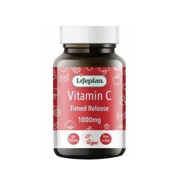 Life Plan Lifeplan Vitamina C Timed Release 1000mg Tabs 60 (FA0104) on Productcaster.