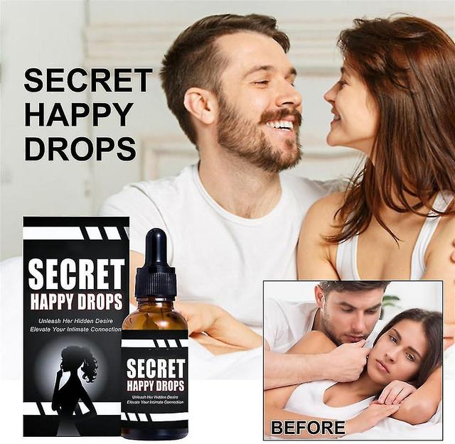 Secret Happy Drops Pleasurepeak Oral Drops, Body Care Hormones Drops, Enhancing Sensitivity And Pleasure, Enhancing Intimacy -30ml 3pcs -30ml on Productcaster.