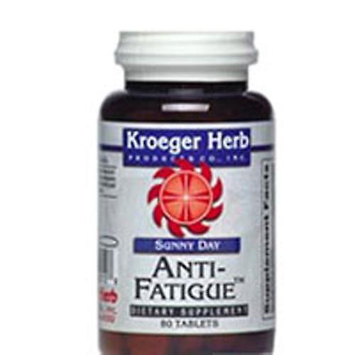 Kroeger Herb Anti - Fatigue, 80 Tabs (Pack of 1) on Productcaster.